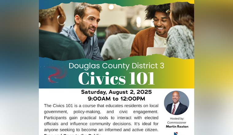 Free Civics 101 Program in Douglasville Hosted by Commissioner Martin Raxton to Enlighten Residents on Local Government