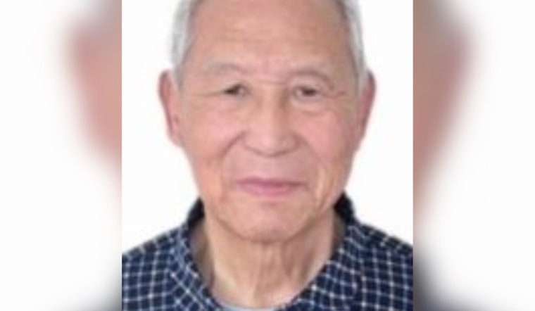 Fremont Police Seek Public's Help in Locating Missing "At Risk" 85-Year-Old Man, Terry Cheung