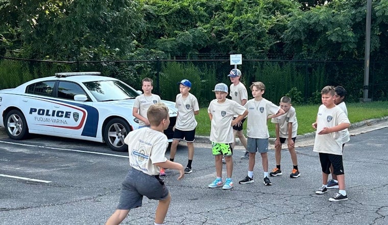 Fuquay-Varina Police Department's New Junior Police Academy Kicks Off with Focus on Traffic Laws and Community Engagement