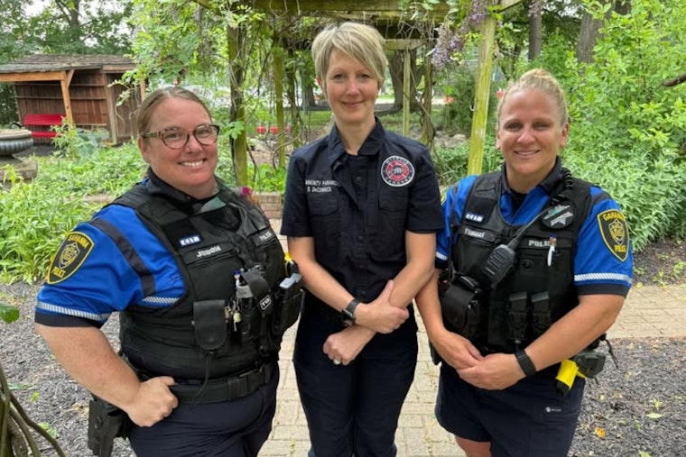 Gahanna Police and Fire Departments Forge Unified Front for Community Safety, Officers and Paramedic Lead the Charge