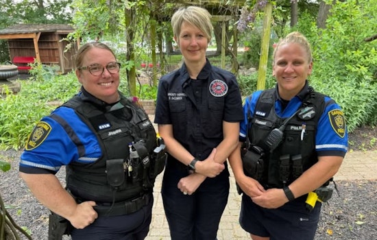 Gahanna Police and Fire Departments Forge Unified Front for Community Safety, Officers and Paramedic Lead the Charge