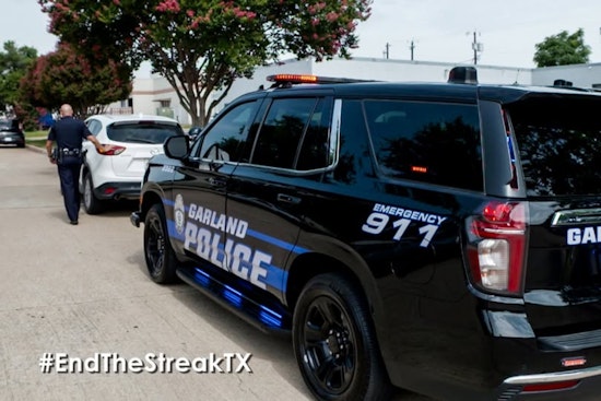 Garland Police Launch "Operation: Slowdown" to Combat Speeding and Road Fatalities in Texas
