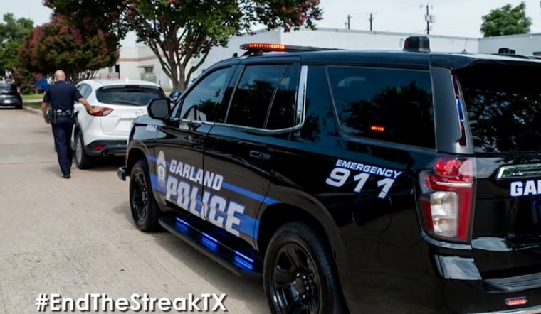 Garland Police Launch "Operation: Slowdown" to Combat Speeding and Road Fatalities in Texas