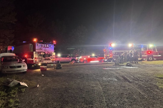 Gaston County Fire Departments Band Together to Control Early Morning Blaze on Stoney Oaks Drive