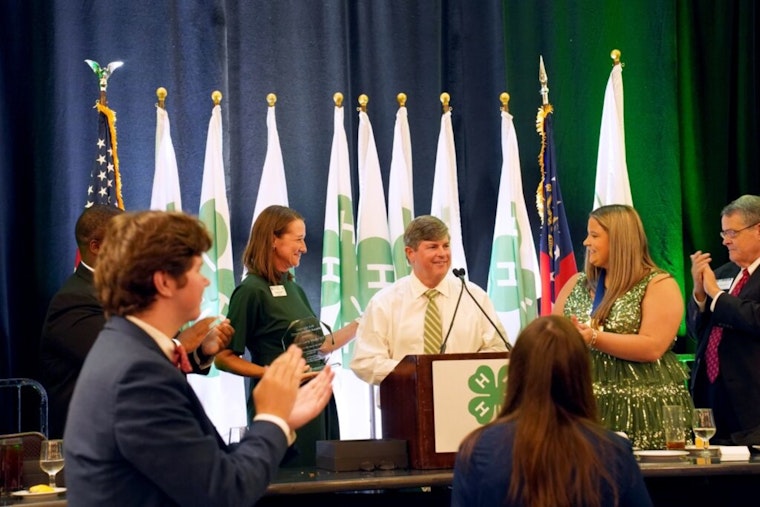 Georgia Senator Larry Walker III Awarded Prestigious Georgia 4-H Green Jacket for Leadership in Youth Programs