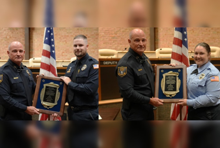 Germantown Police Department Honors Officer John Everett and Dispatcher Kimberly Brown as 2024's Finest