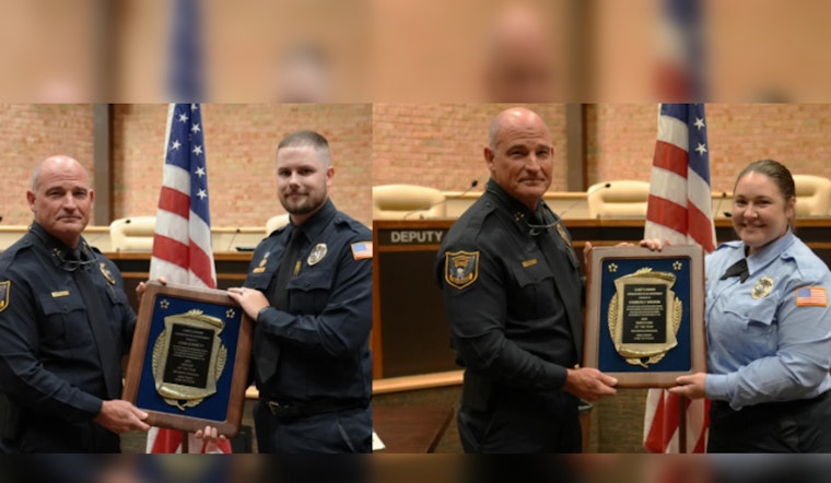 Germantown Police Department Honors Officer John Everett and Dispatcher Kimberly Brown as 2024's Finest