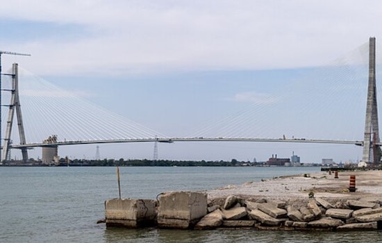 Gordie Howe International Bridge Nears Completion as Final Tower Cranes Come Down in Detroit and Canada