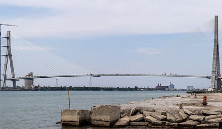 Gordie Howe International Bridge Nears Completion as Final Tower Cranes Come Down in Detroit and Canada