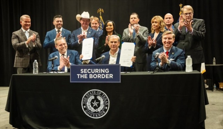 Gov. Abbott Enacts Key Border Security Legislation in Fort Worth to Bolster Texas Safety Measures