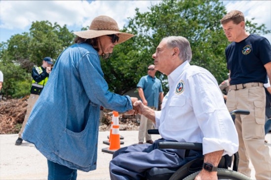Gov. Abbott Pledges Rapid Recovery for Central Texas Flood Victims, Tours Damage in Leander