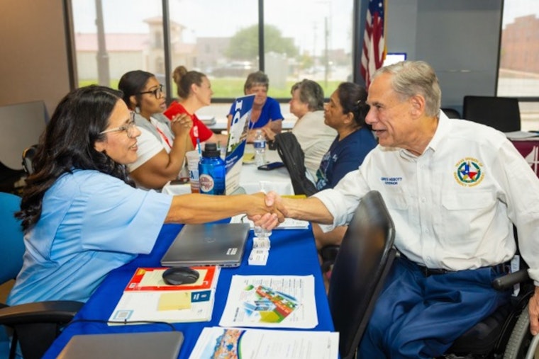 Governor Greg Abbott Assures Full Recovery Support During San Angelo Visit Amidst Texas Flood Crisis