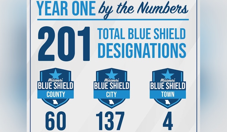 Governor Kehoe Celebrates Over 200 Missouri Communities Earning Blue Shield for Public Safety Efforts