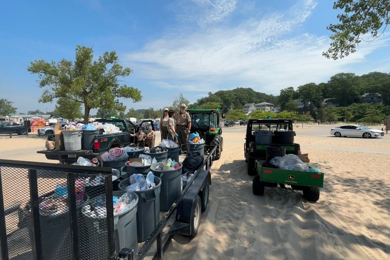 Grand Haven State Park Left Littered Following Fourth of July Festivities