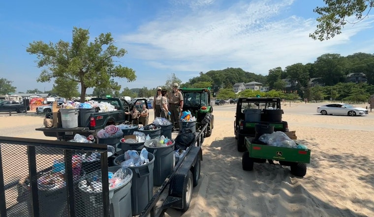 Grand Haven State Park Left Littered Following Fourth of July Festivities