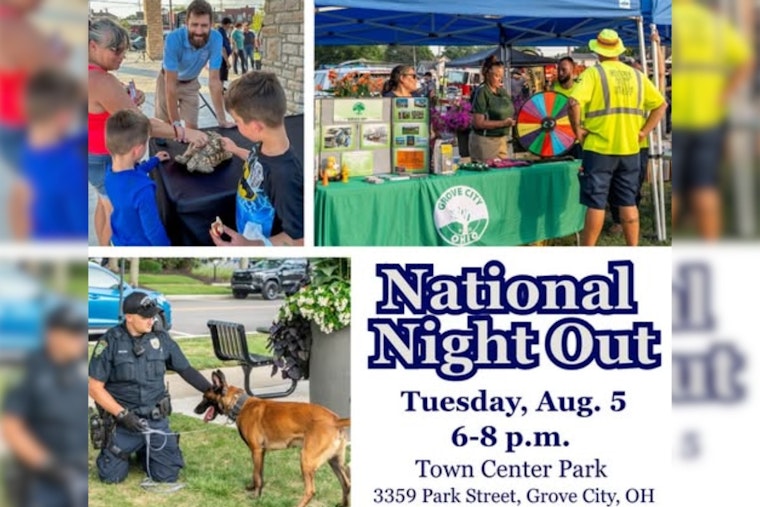 Grove City Residents Invited to National Night Out for Community Bonding with First Responders