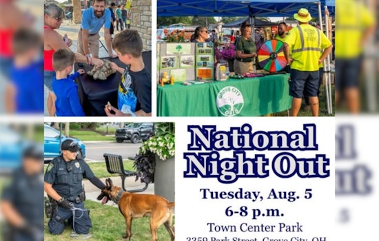 Grove City Residents Invited to National Night Out for Community Bonding with First Responders