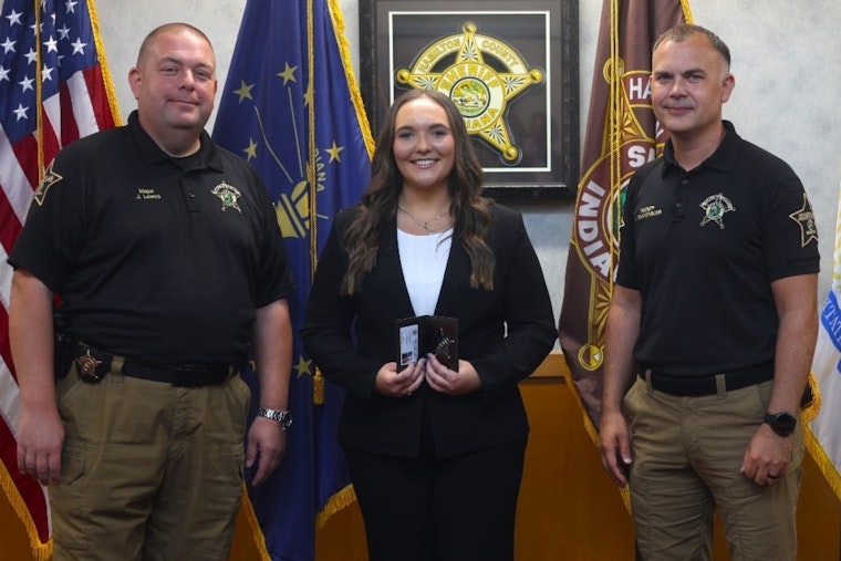 Hamilton County Sheriff's Office in Indiana Welcomes New Merit Deputy Sadie Sequin