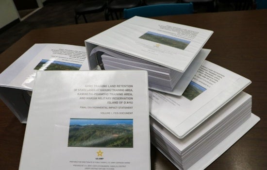 Hawaiʻi Board of Land and Natural Resources Rejects U.S. Army's Environmental Impact Statement for Oʻahu Military Leases