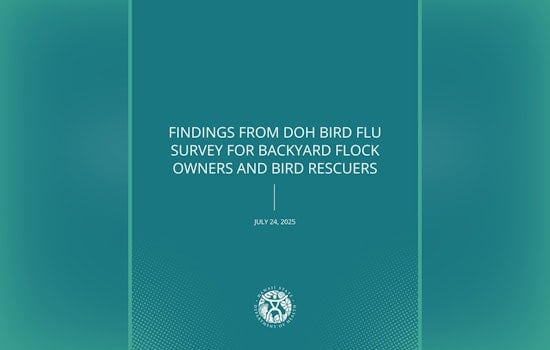 Hawaiʻi's Backyard Bird Enthusiasts Lack Awareness on Bird Flu Best Practices, DOH Survey Reveals