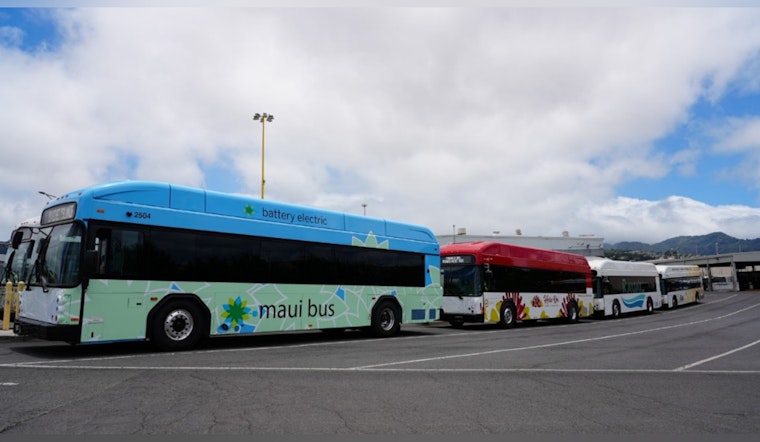 Hawaii Advances Green Transportation with New All-Electric Bus Fleets in Kauaʻi, Maui, and Hawaii Island
