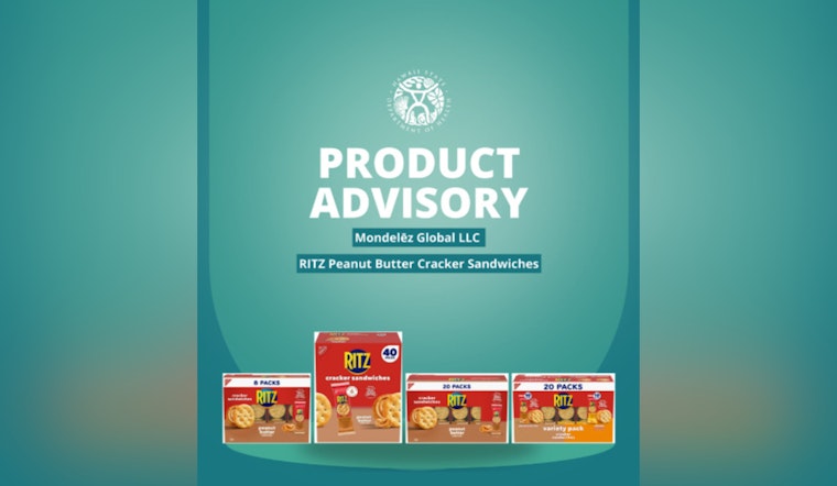 Hawai‘i Health Department Issues Recall for RITZ Crackers Due to Undeclared Peanut Allergen Risk
