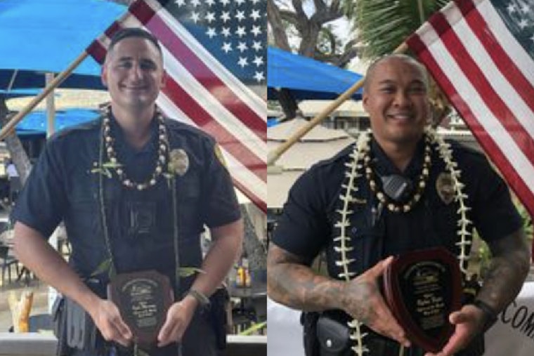 Hawai‘i Police Officers Murray, Fujii, and Stender Recognized for Exemplary Service