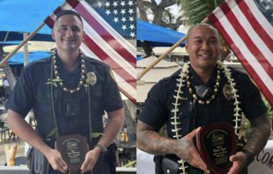 Hawai‘i Police Officers Murray, Fujii, and Stender Recognized for Exemplary Service