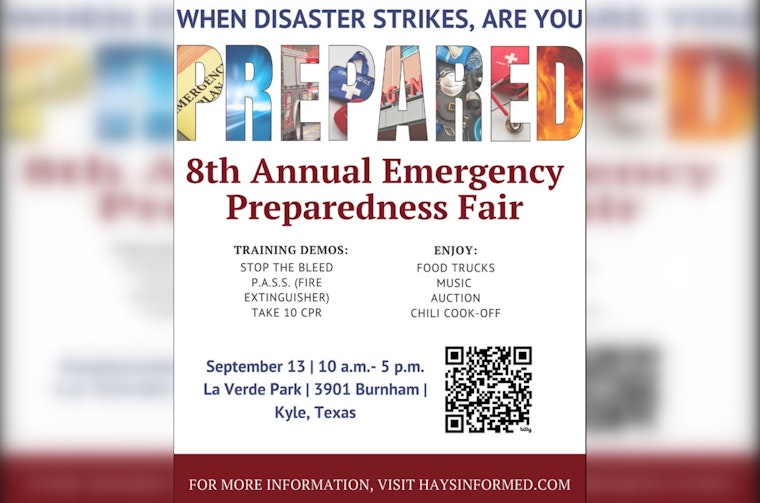 Hays County and City of Kyle to Host 8th Annual Emergency Preparedness Fair on September 13