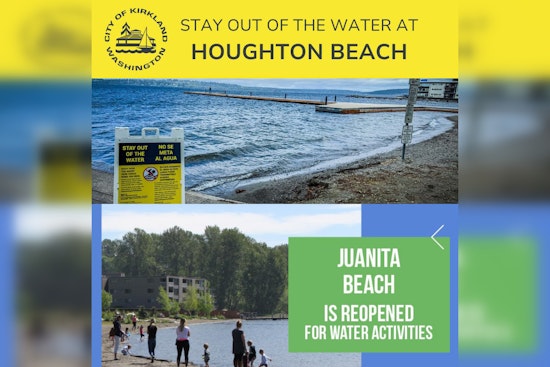 Health Officials Issue Swim Advisory for Houghton Beach in Kirkland Amid Bacteria Concerns