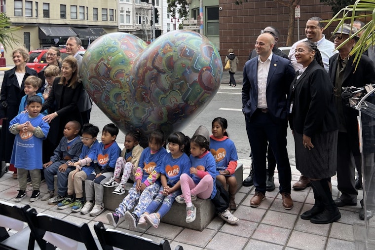 Tenderloin's First "Hearts in San Francisco" Sculpture Brings Love to Neighborhood with New Landmark at GLIDE