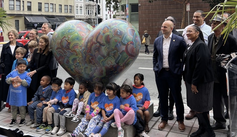 Tenderloin's First "Hearts in San Francisco" Sculpture Brings Love to Neighborhood with New Landmark at GLIDE