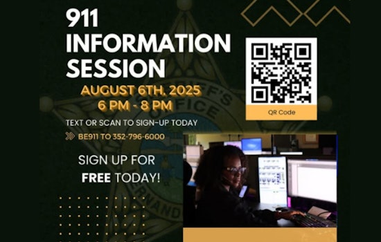 Hernando County Sheriff's Department Seeks 911 Dispatcher Recruits at Upcoming Information Session