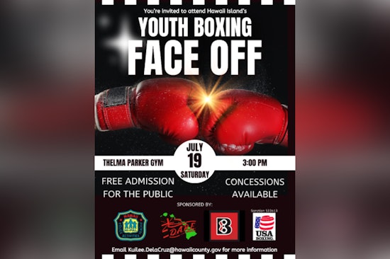 HI-PAL Youth Boxing Face Off in Waimea, Free Community Event Promotes Police-Youth Mentorship