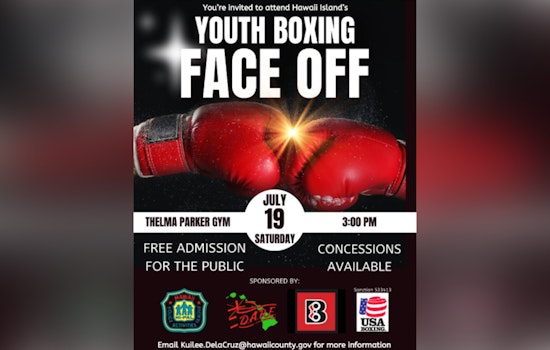HI-PAL Youth Boxing Face Off in Waimea, Free Community Event Promotes Police-Youth Mentorship