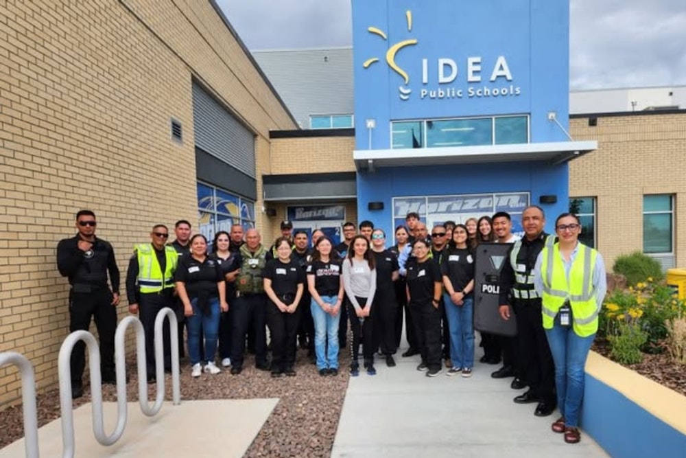 Horizon City Police and Youth Volunteers Partner for Active Shooter Drill at IDEA Horizon Vista to Bolster School Safety Preparedness