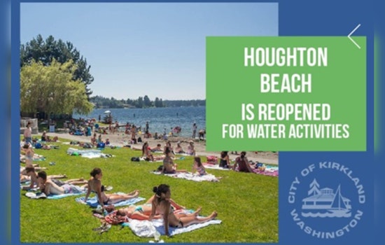 Houghton Beach Reopens, Safe Water Levels Welcomes Swimmers and Beachgoers in Seattle Area