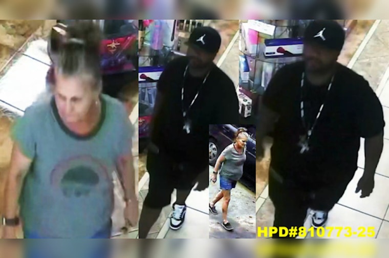 Houston Police Seek Public's Aid in Identifying Suspects in East Freeway Boutique Robbery