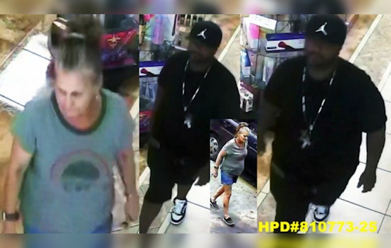Houston Police Seek Public's Aid in Identifying Suspects in East Freeway Boutique Robbery