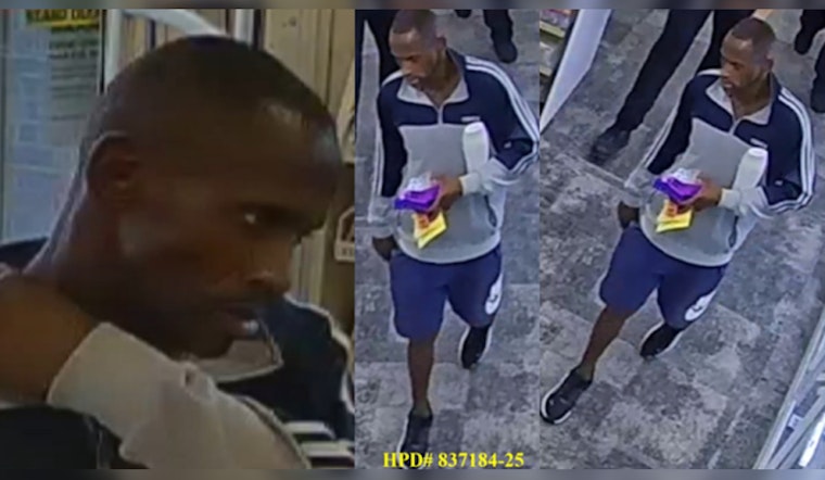 Houston Police Seek Public's Help Identifying Suspect in Drug Store Robbery on Beechnut