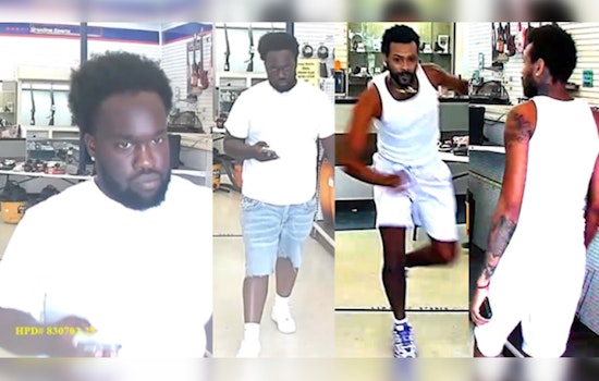 Houston Police Seek Public's Help in Identifying Suspects After Southwest Houston Pawn Shop Robbery