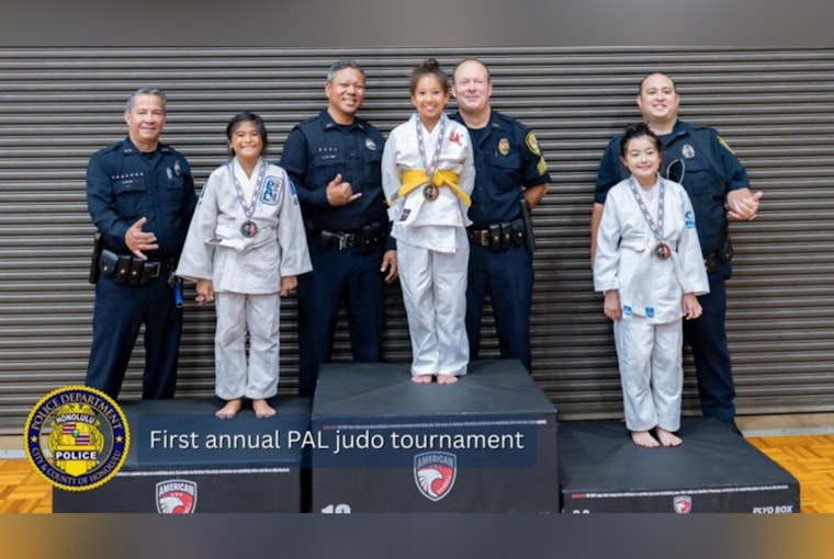 HPD Engages Honolulu Youth with Judo Invitational and Mentorship Programs to Foster Positive Community Growth