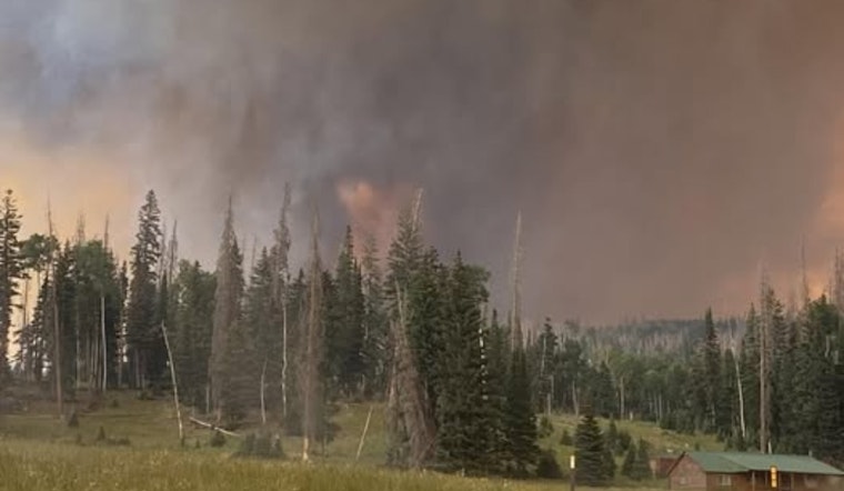 Human-Caused Monroe Canyon Fire Surges to Over 8,600 Acres, Sevier County Residents Facing Evacuations
