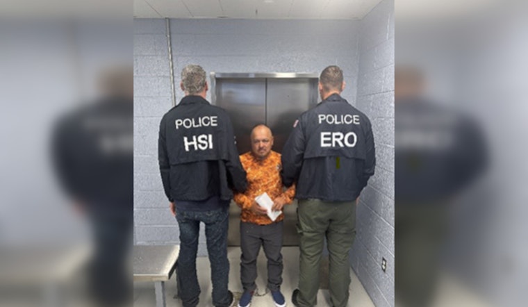 ICE Philadelphia Collaborates with Local Agencies to Apprehend Mexican National with Rape Warrant in Malvern