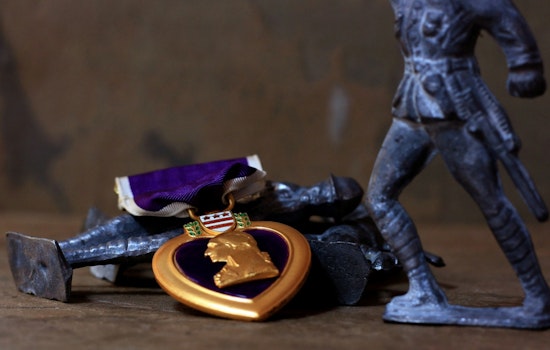 Illinois State Treasurer Returns WWII Veteran's Lost Purple Heart to Family in Decatur Ceremony