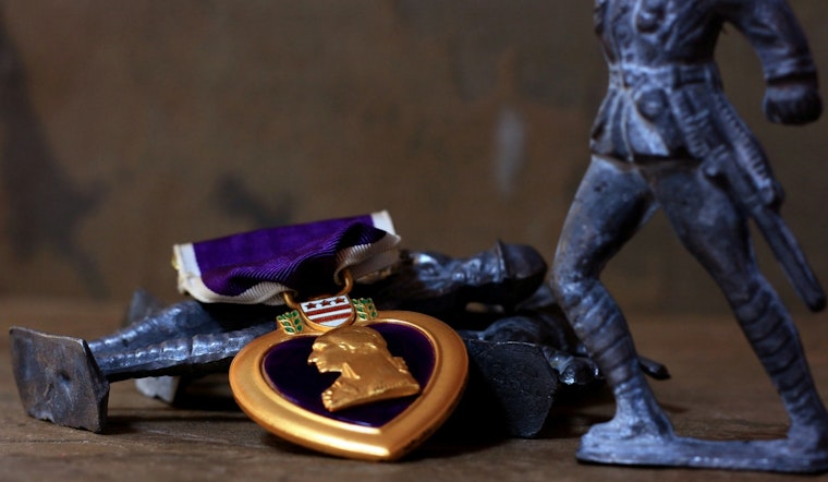 Illinois State Treasurer Returns WWII Veteran's Lost Purple Heart to Family in Decatur Ceremony