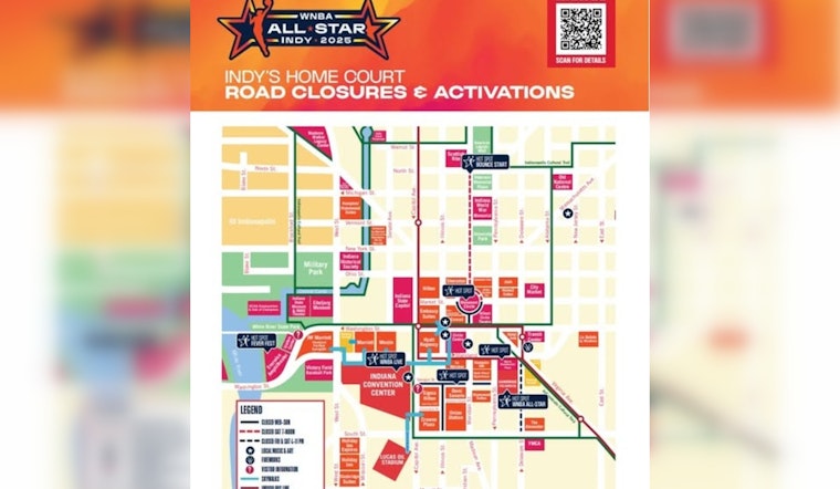 Indianapolis Braces for Traffic Changes During WNBA All-Star Weekend: Plan Your Routes Now