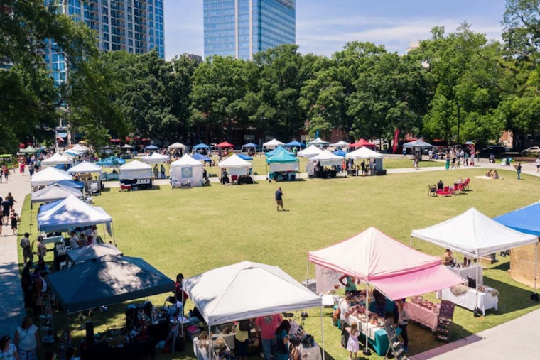Indulge Your Taste Buds at Raleigh's Foodie Fare with a Fusion of Culinary Delights and Artisan Crafts at Moore Square