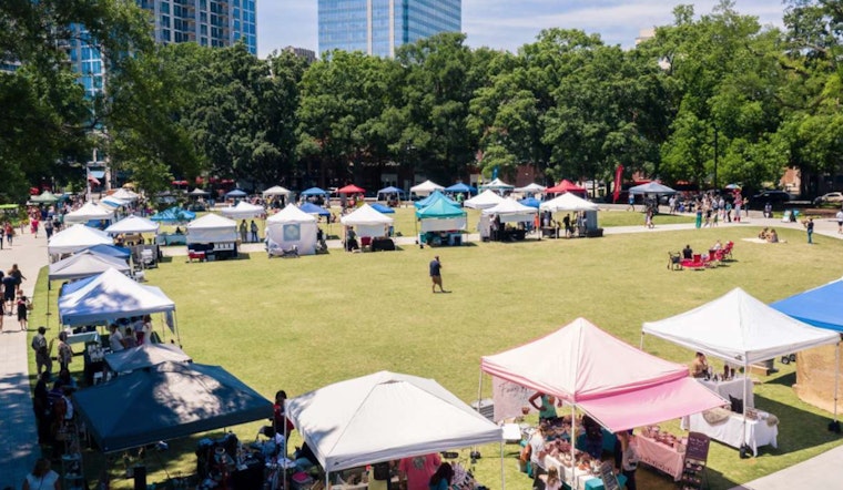 Indulge Your Taste Buds at Raleigh's Foodie Fare with a Fusion of Culinary Delights and Artisan Crafts at Moore Square