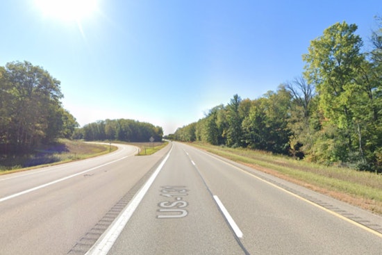 Jackknifed Semi Causes Fuel Spill and Major Traffic Delays on US-131 in Grand Rapids